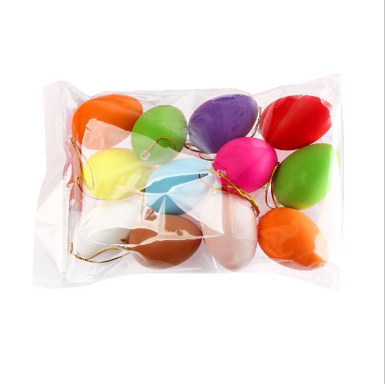 Hot sell Multi Colorful Plastic Easter Eggs for Promotional