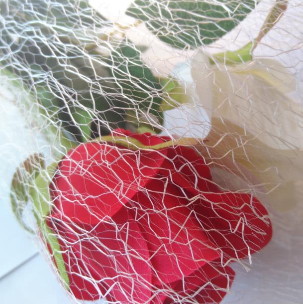 Flower Packing Decoration and Floral Wrapping Mesh